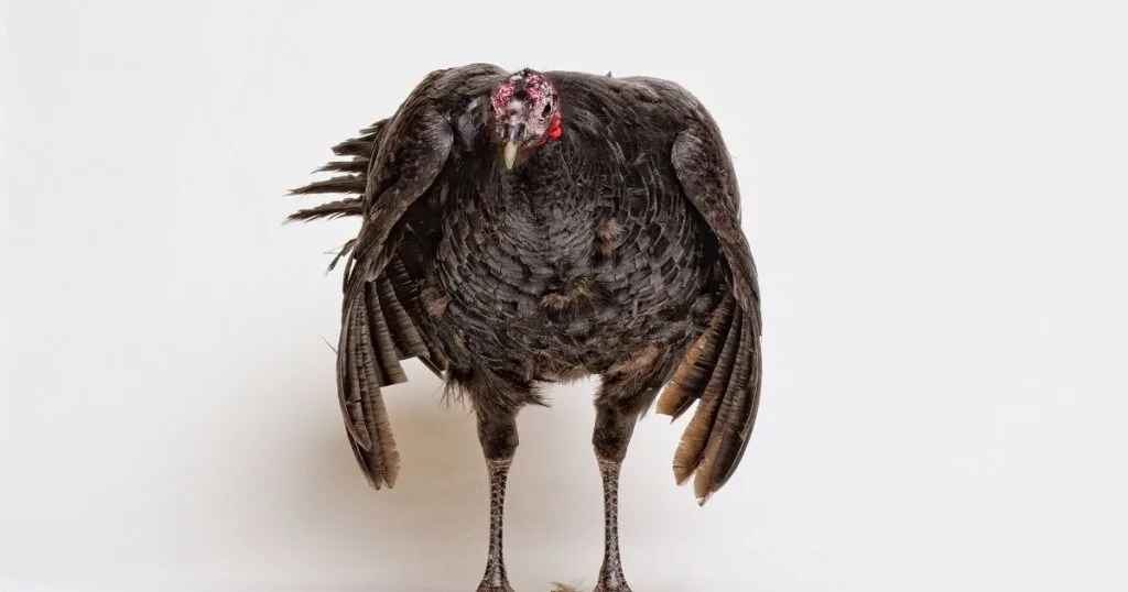 black spanish turkey hen