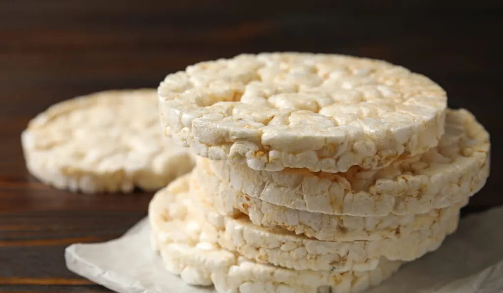 crunchy rice cakes