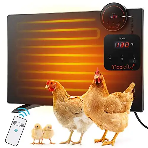 Magicfly Large Radiant Heat Chicken Coop Heater