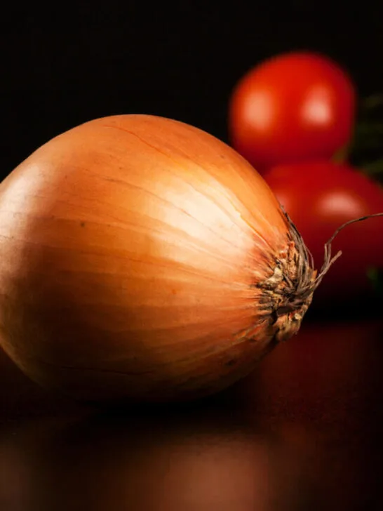 an onion
